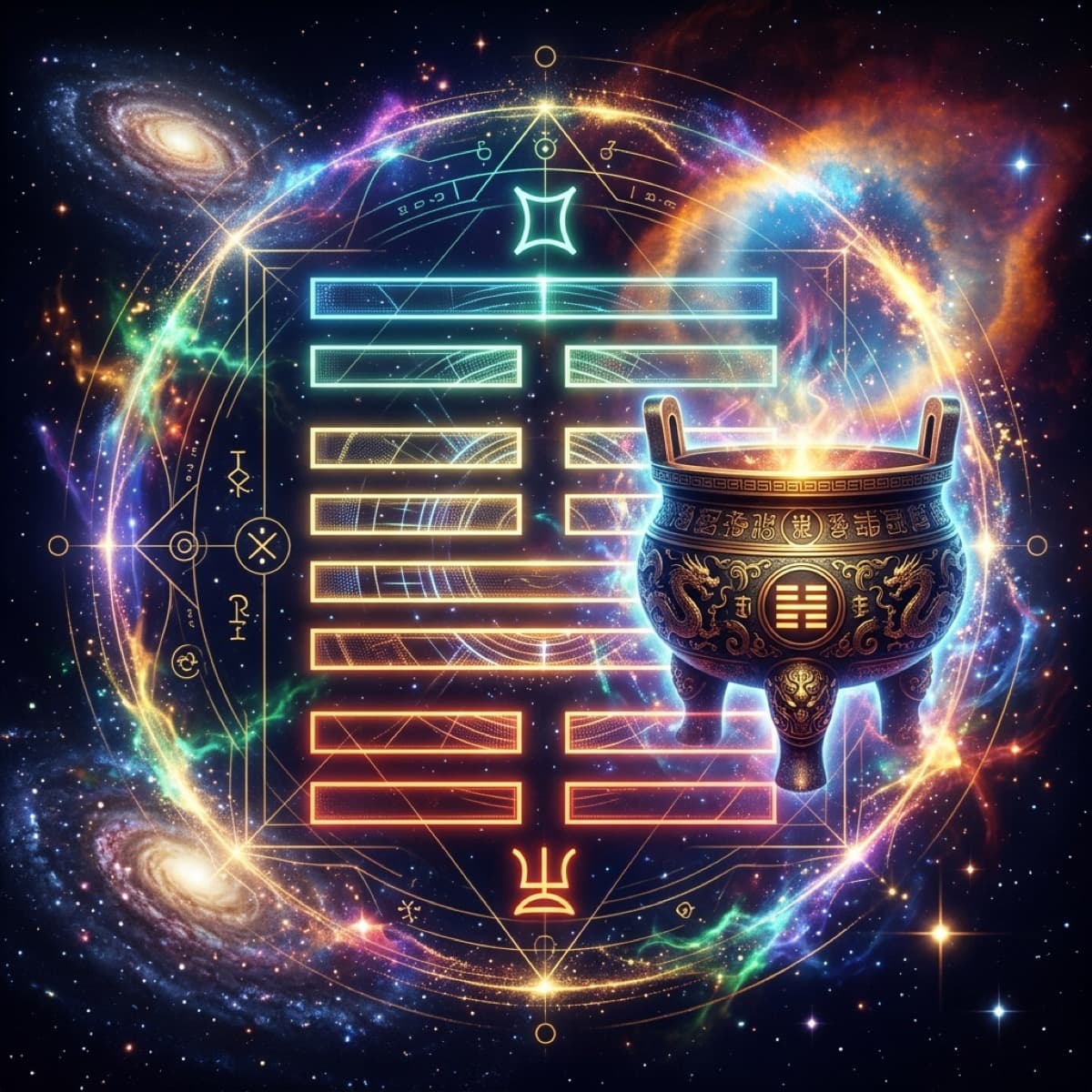 I-Ching Hexagram 50: The Cauldron's Meaning for Transformation & Legacy