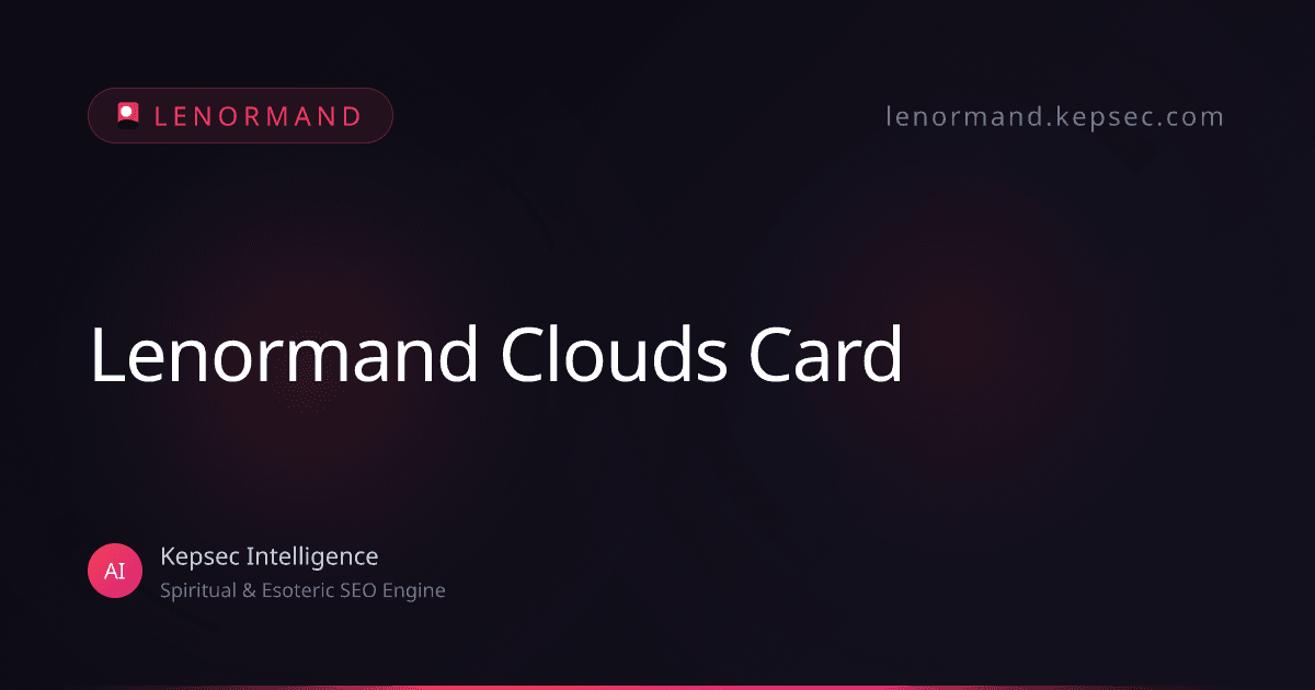 lenormand clouds
