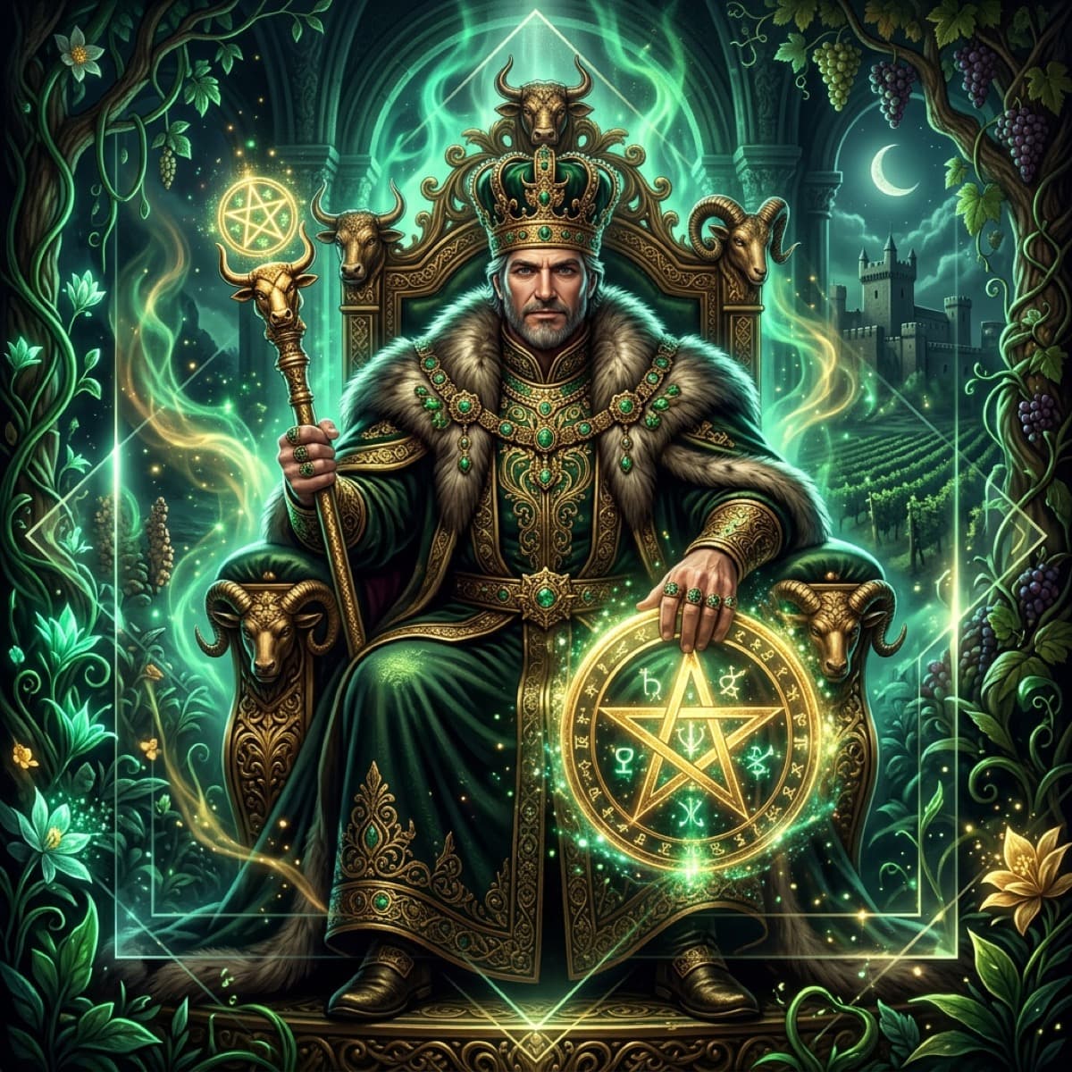 tarot king of pentacles